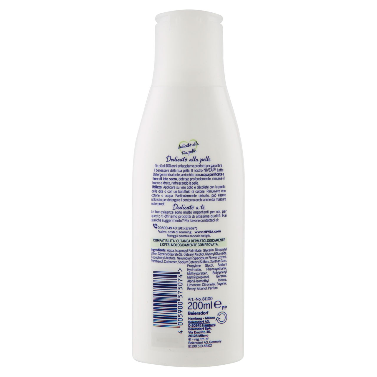 Nivea Latte Detergente Idratante 200 ml online