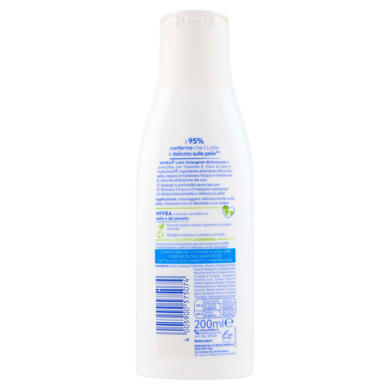 Nivea Latte Detergente Idratante 200 ml online