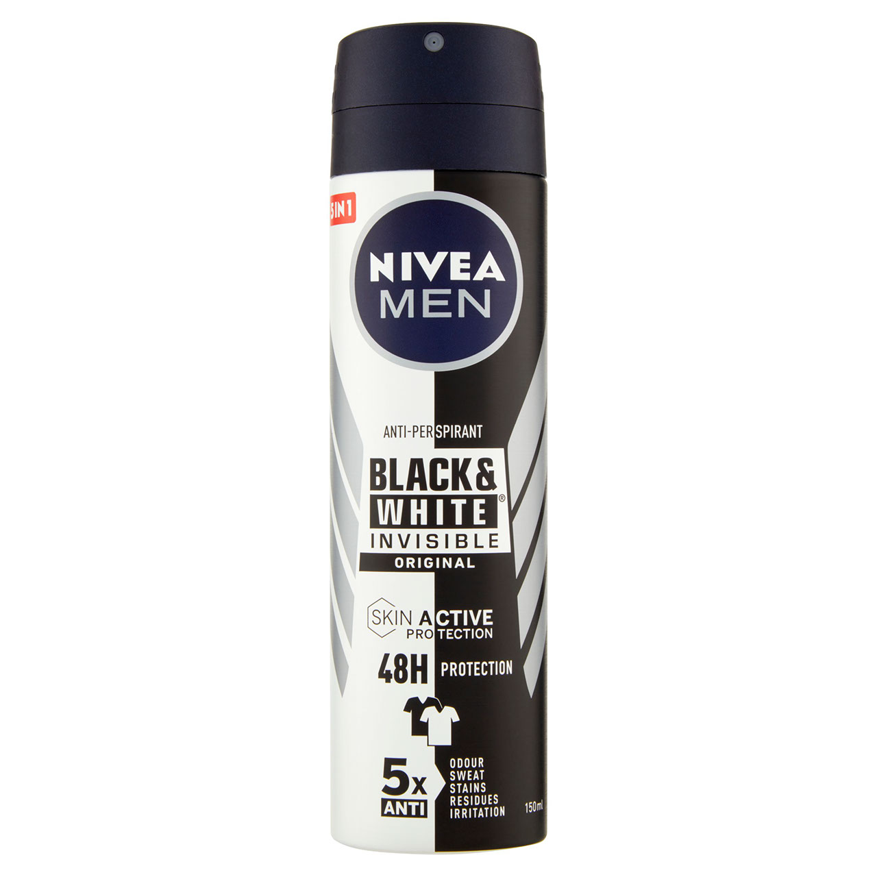 Nivea Men Anti-Perspirant Black e White Invisible