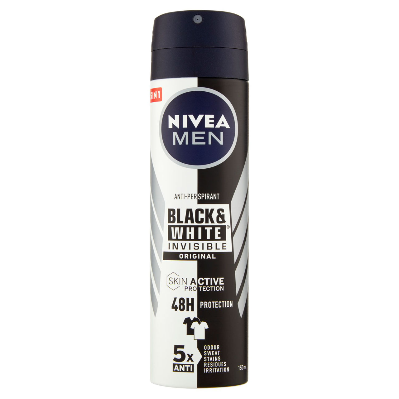 Nivea Men Anti-Perspirant Black e White Invisible