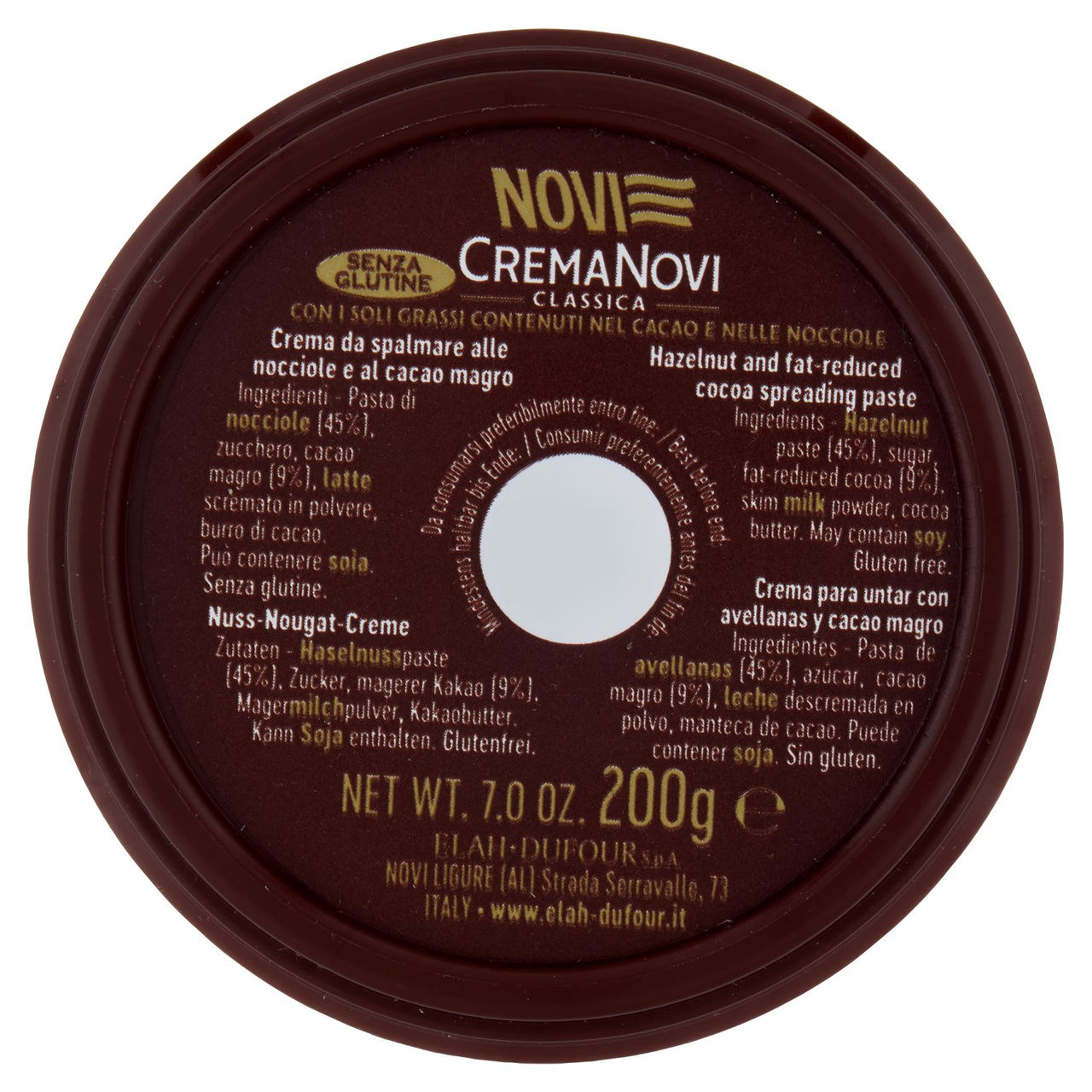 Crema Novi 200 g in vendita online