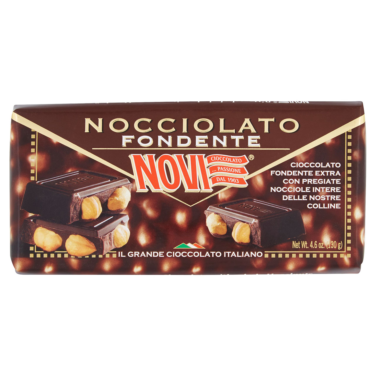 Novi Nocciolato Fondente 130 g