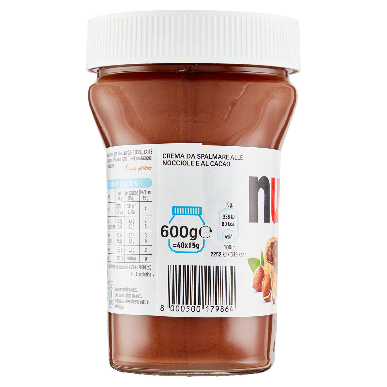 Nutella 600 g in vendita online