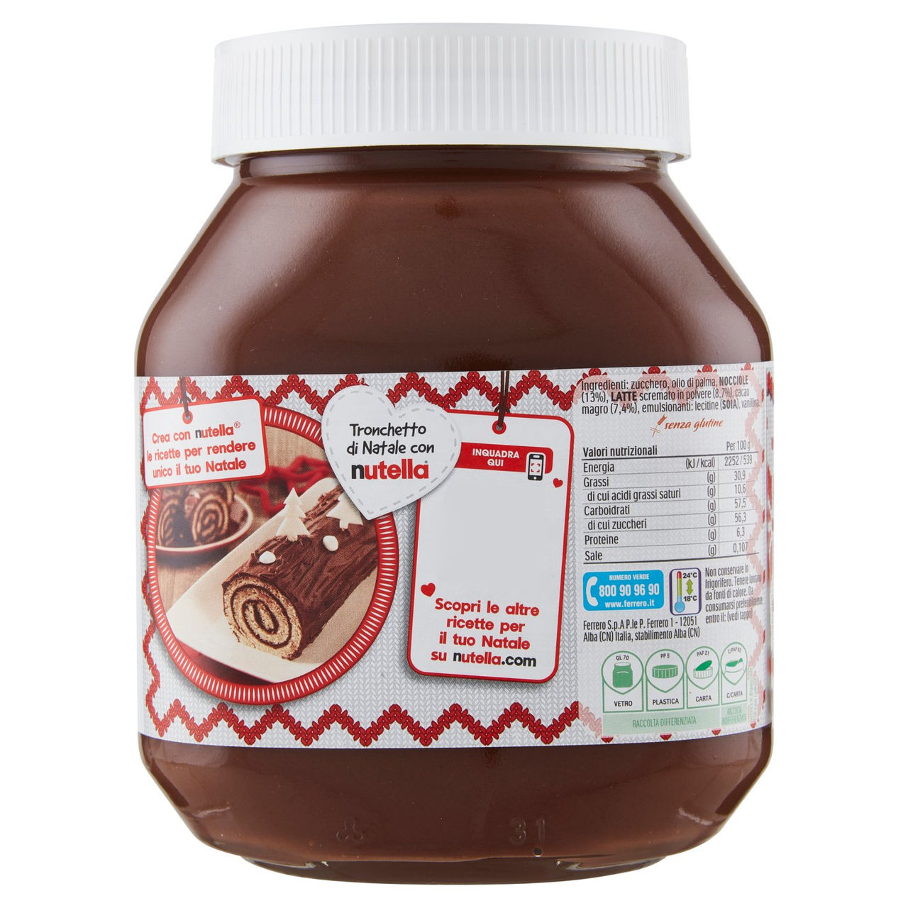 nutella 750 g