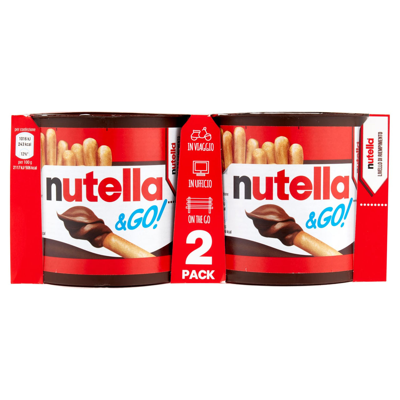 nutella & Go! 2 x 48 g