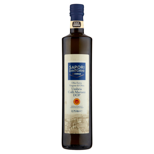 Olio Extra Vergine di Oliva Umbria Colli Martani DOP 0,75 litri Sapori & Dintorni Conad