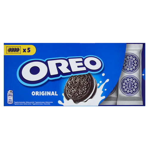 Oreo Original, biscotti al cacao magro ripieni di crema al gusto vaniglia - 220g