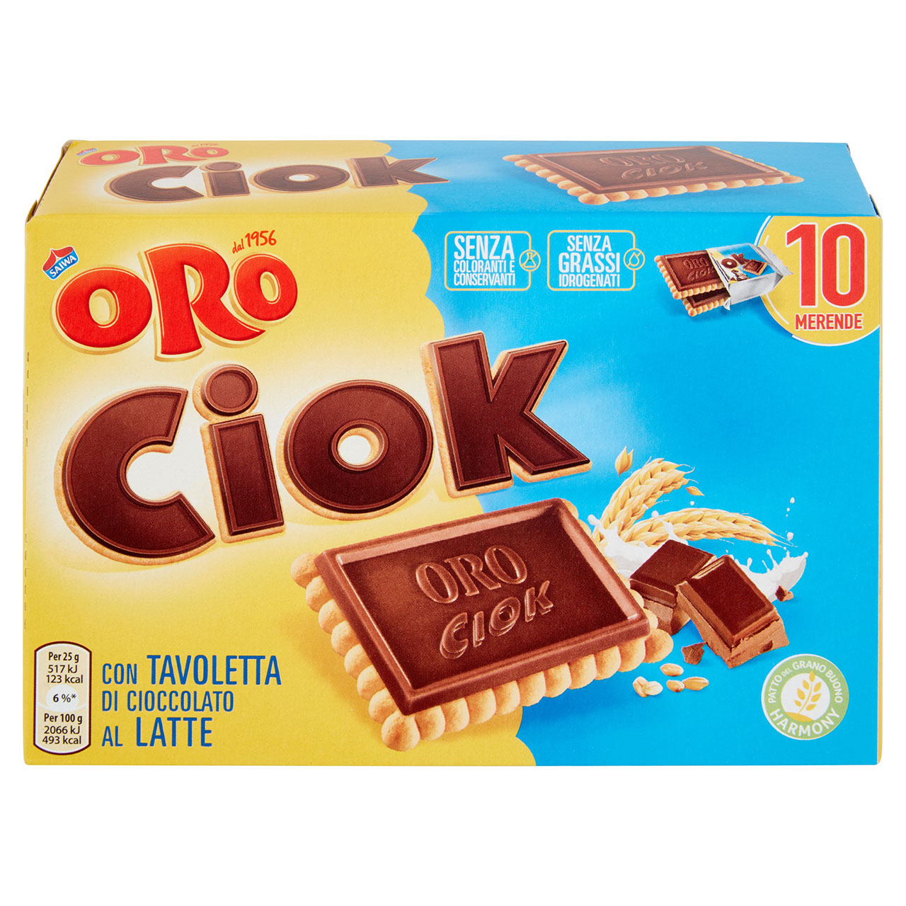 Oro Ciok Latte 10 x 25 g in vendita online