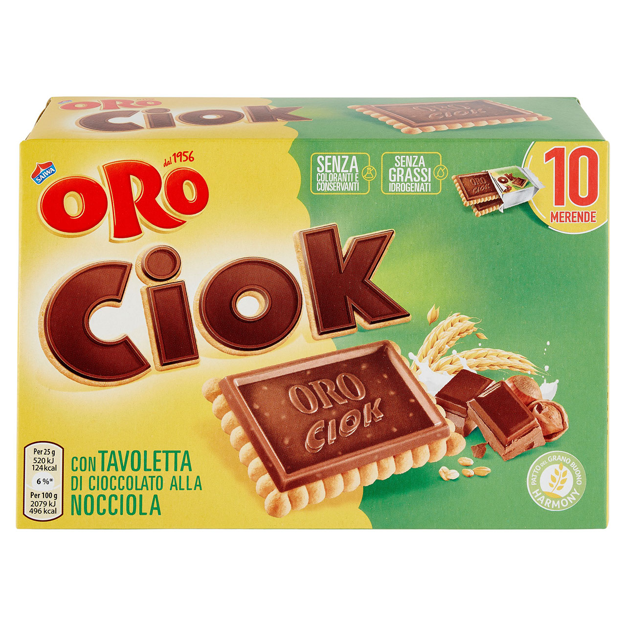 Oro Ciok con Cioccolato alla Nocciola 10 x 25 g