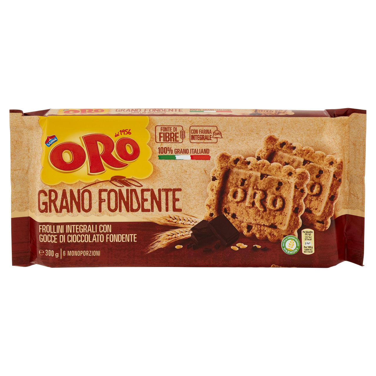 Oro Saiwa Grano Fondente in vendita online