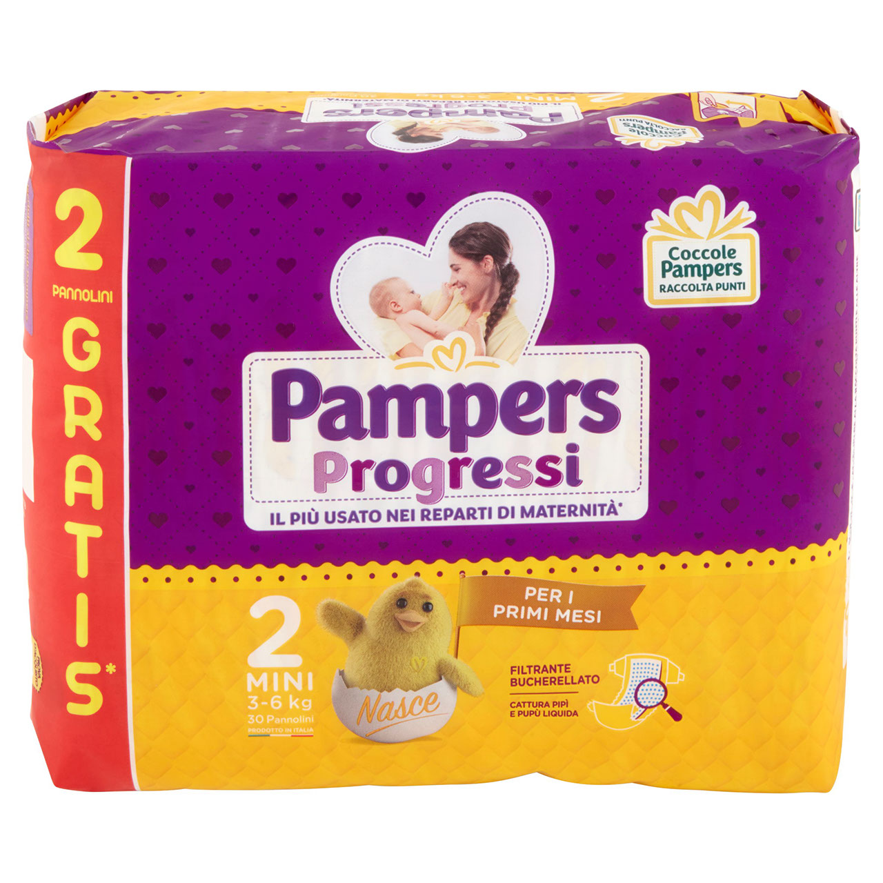 Pampers Progressi Mini x28 2 in vendita online