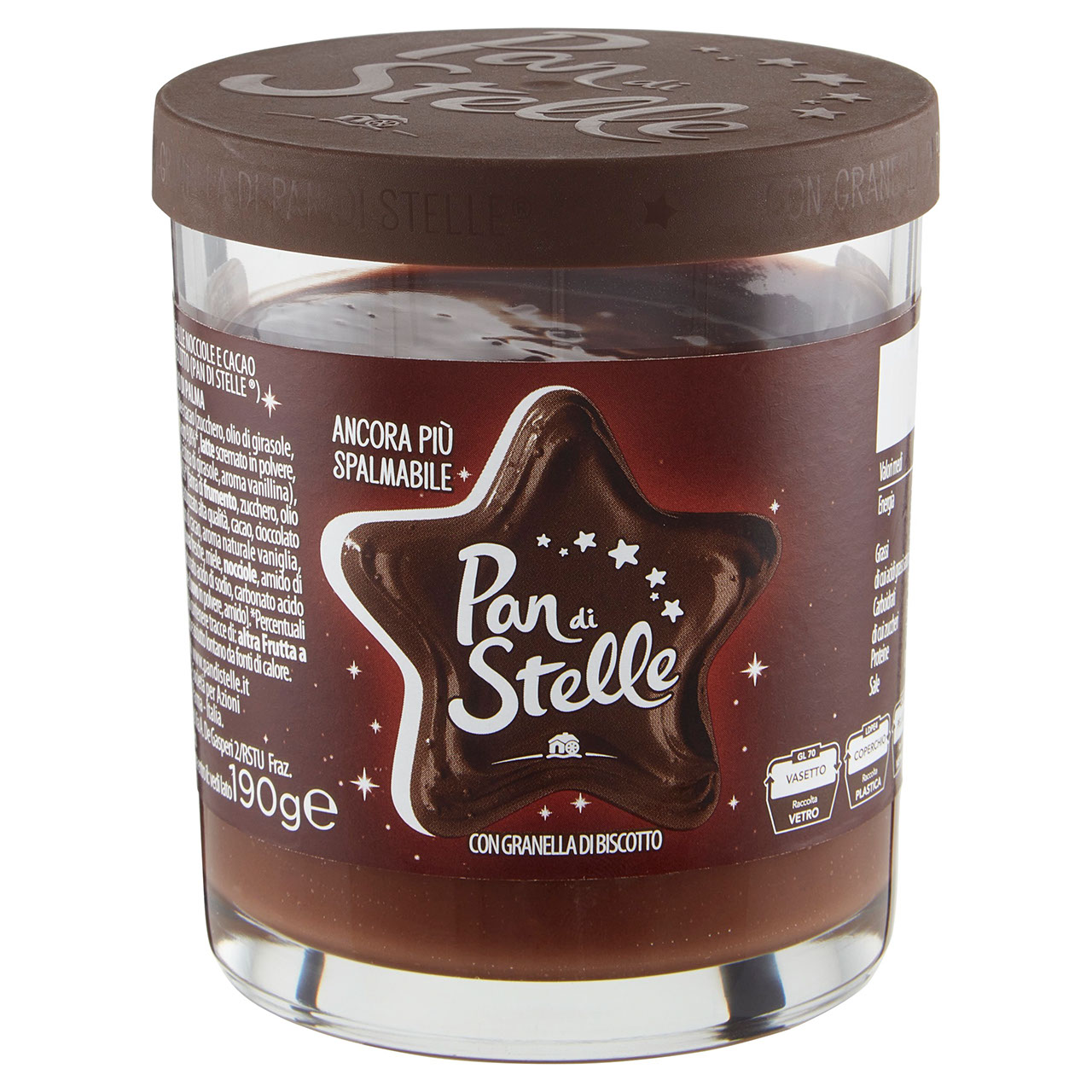 Pan di Stelle Crema al Cacao e Nocciole 190g