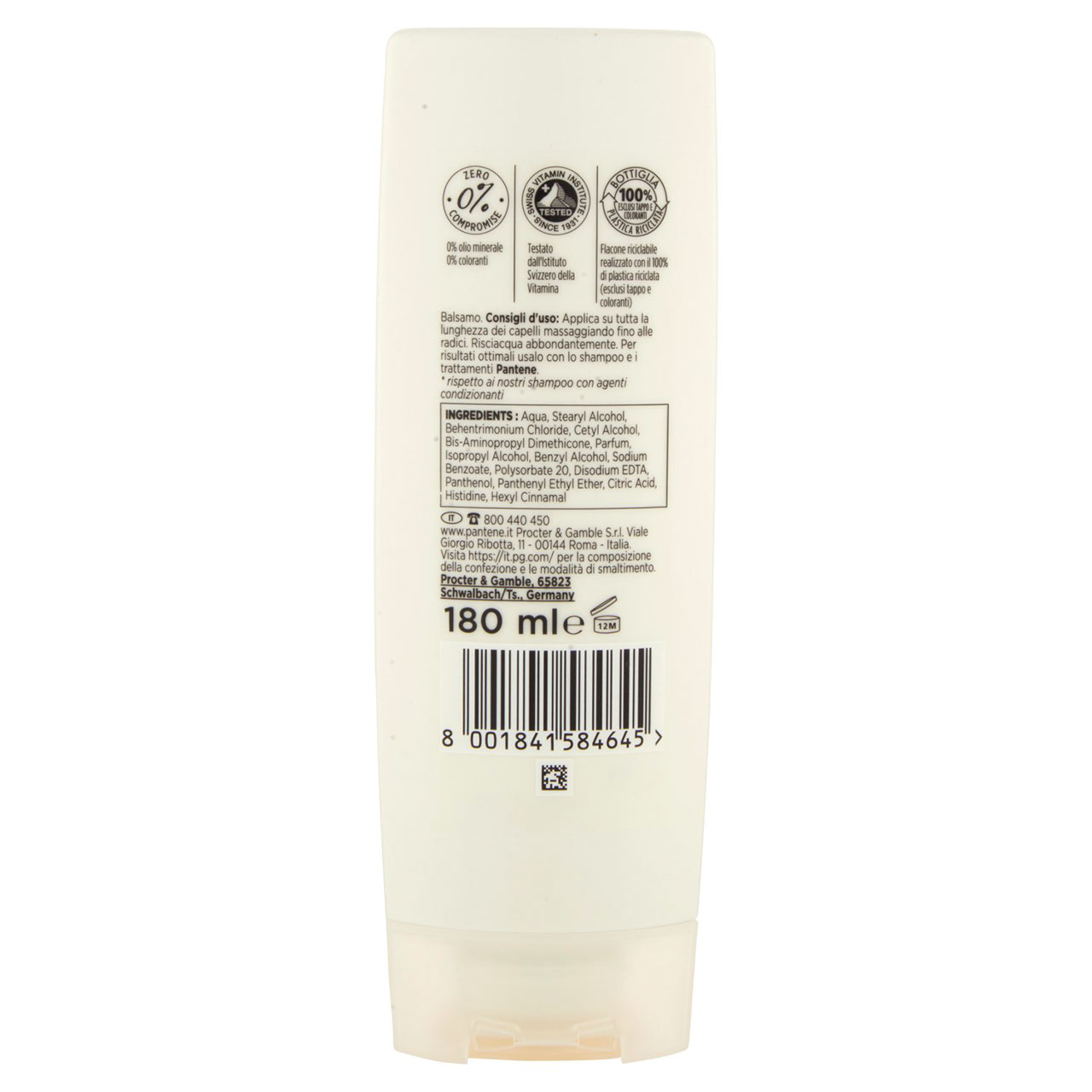 Pantene Balsamo Lisci Effetto Seta 180 ml