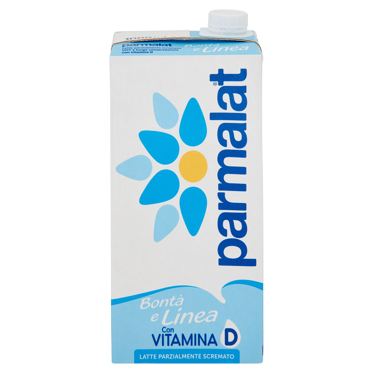 parmalat Bontà e Linea con Vitamina D Latte Parzialmente Scremato 1000 ml