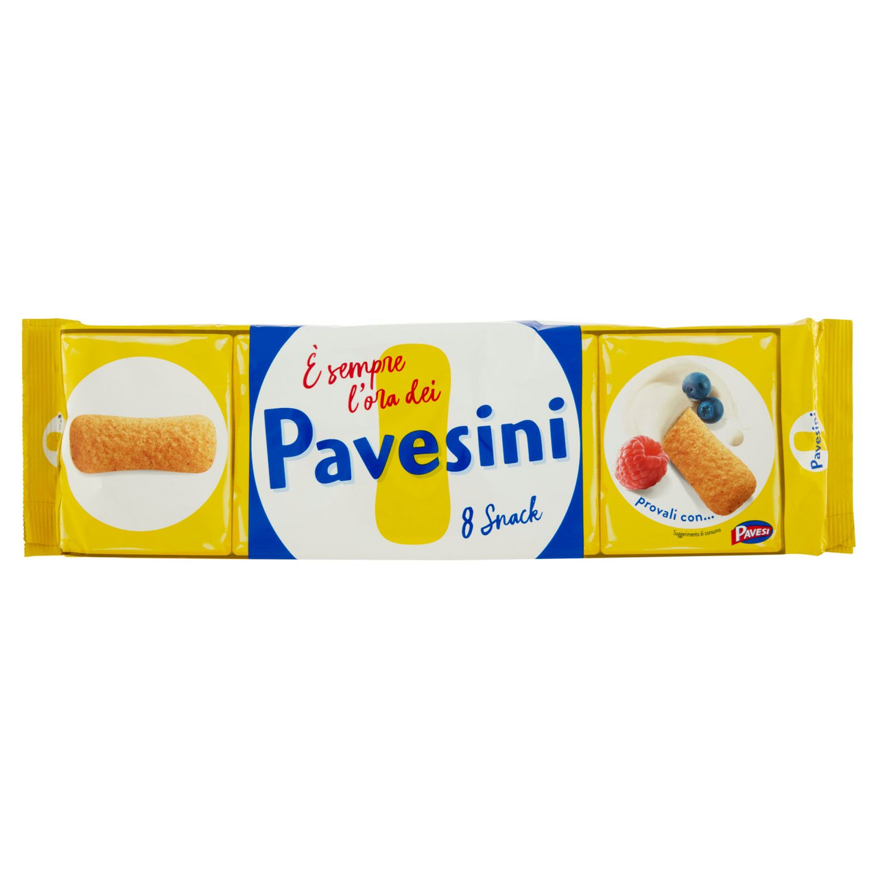 Pavesi Pavesini Classici Snack Biscotti Leggeri 200g