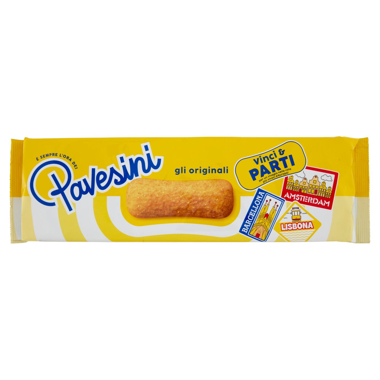 Pavesi Pavesini Classici Snack Goloso Biscotti Leggeri per Colazione Tiramisù 200g