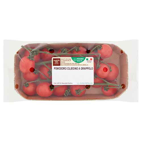 Percorso Qualità Pomodoro Ciliegino a Grappolo Italia  Cat. "I" 250 g Sapori & Idee Conad