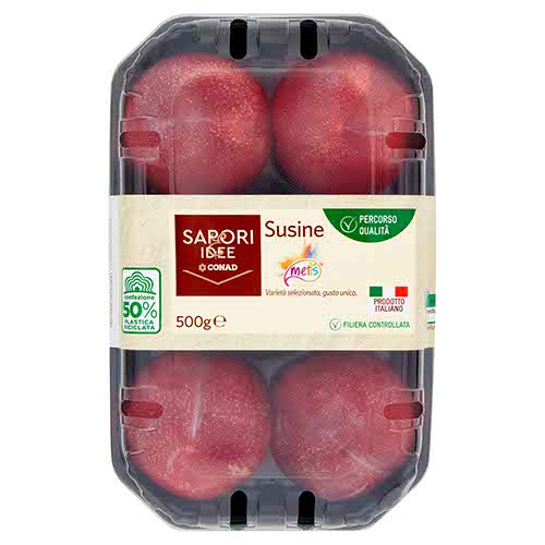 Percorso Qualità Susine Metis Oxy Solar Italia Cal. 55/60 mm 500 g Sapori & Idee Conad