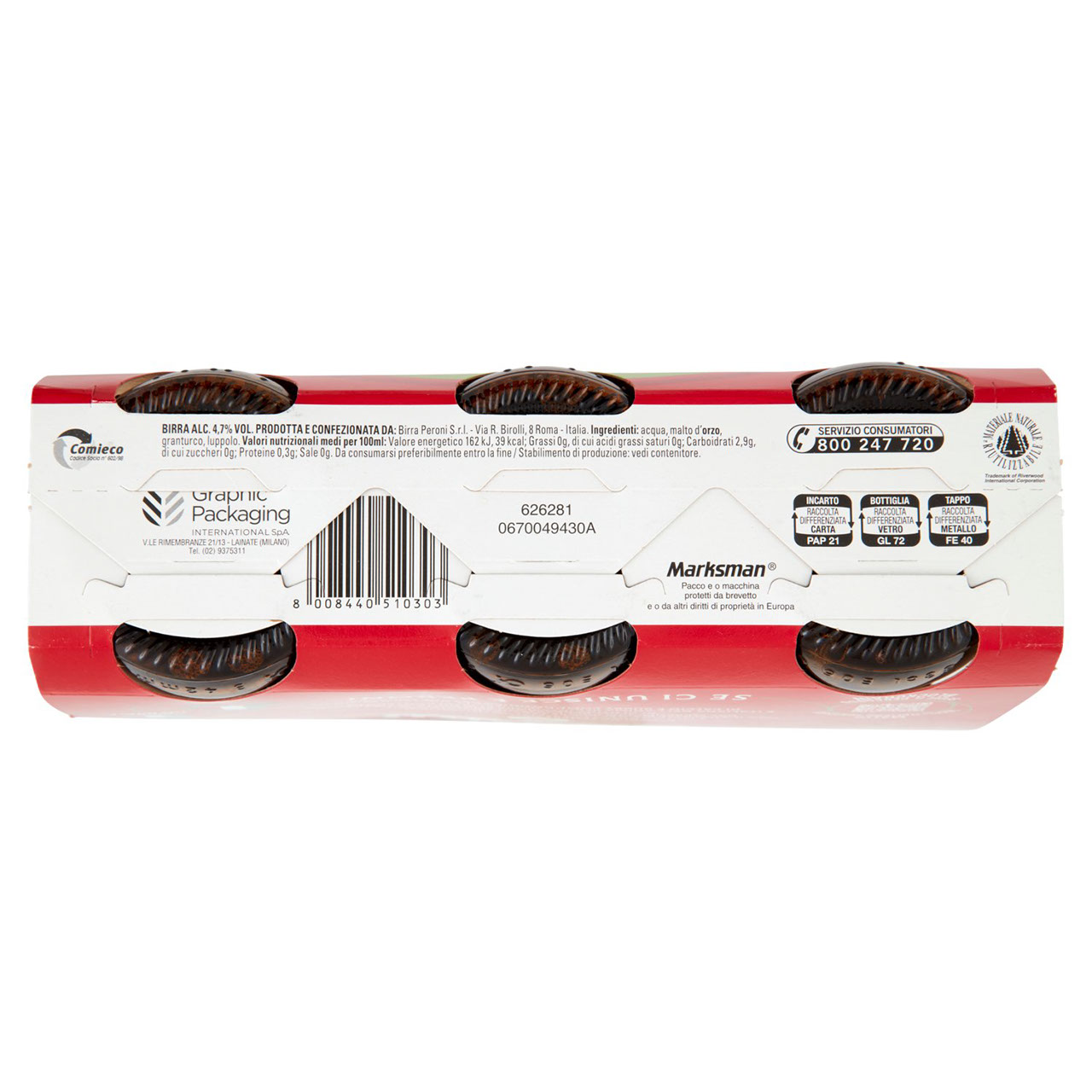 Peroni Senza Glutine 3 x 33 cl in vendita online