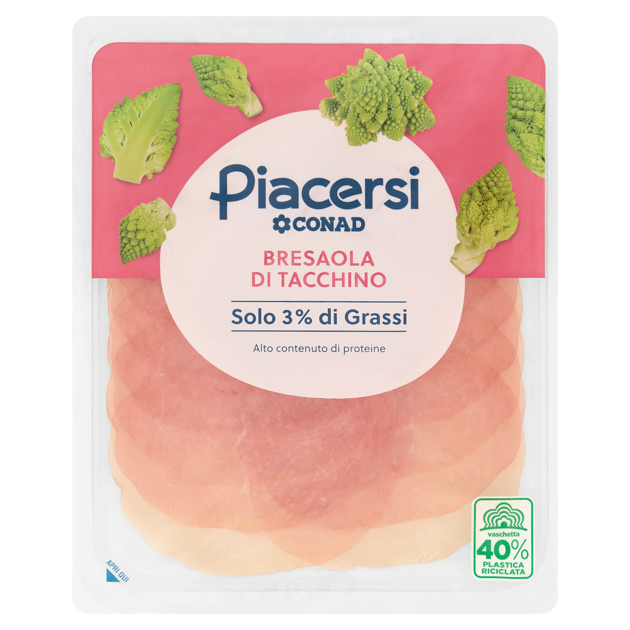 PIACERSI CONAD Bresaola di Tacchino 100 g