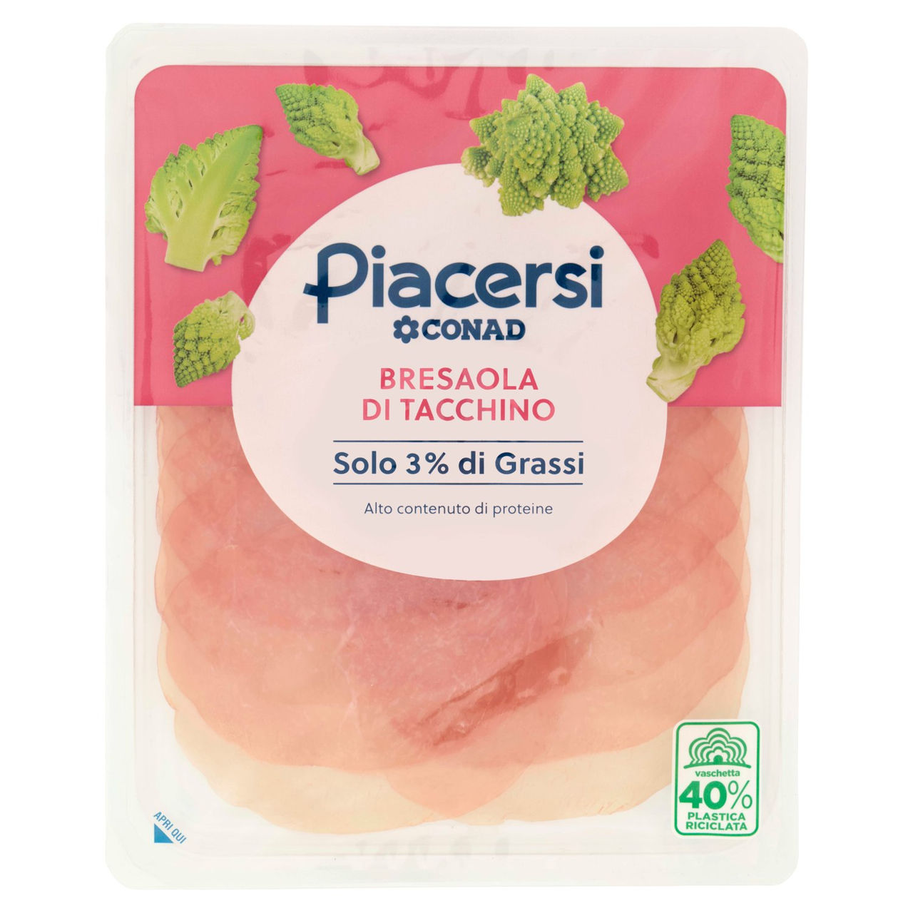 PIACERSI CONAD Bresaola di Tacchino 100 g