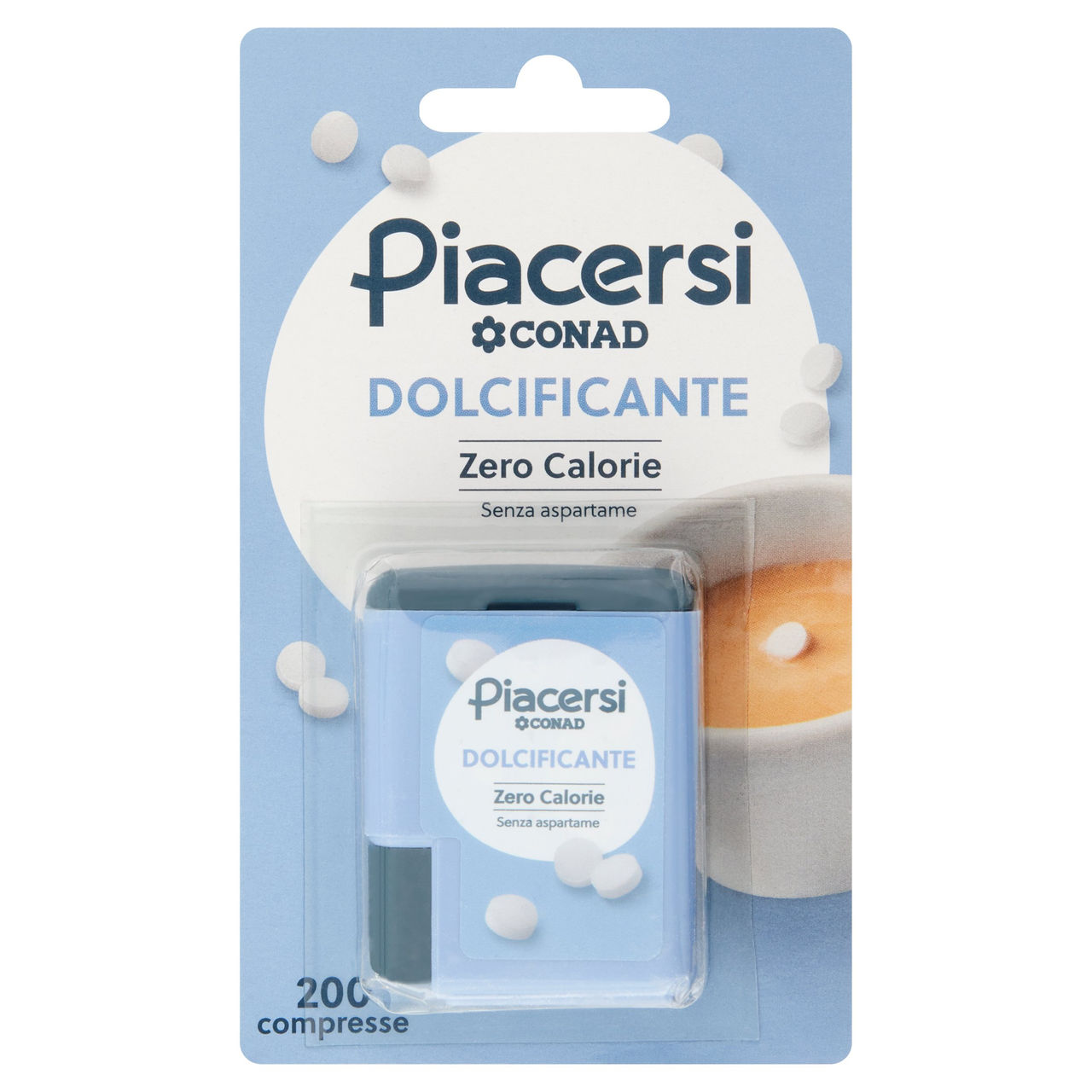 Piacersi Dolcificante 200 compresse Conad online