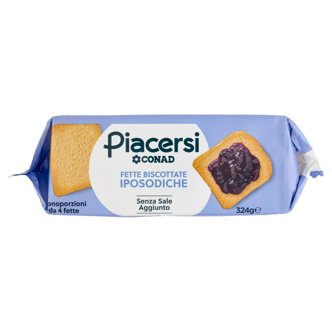 PIACERSI CONAD Fette Biscottate Iposodiche 324 g