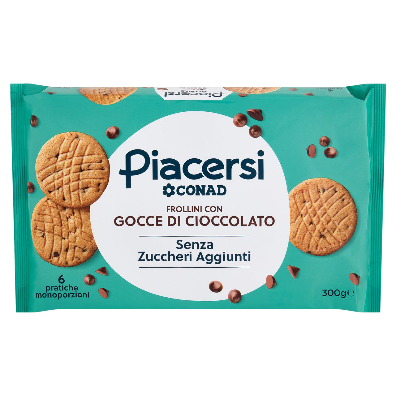 Frollini Senza Zucchero Cioccolato Piacersi Conad