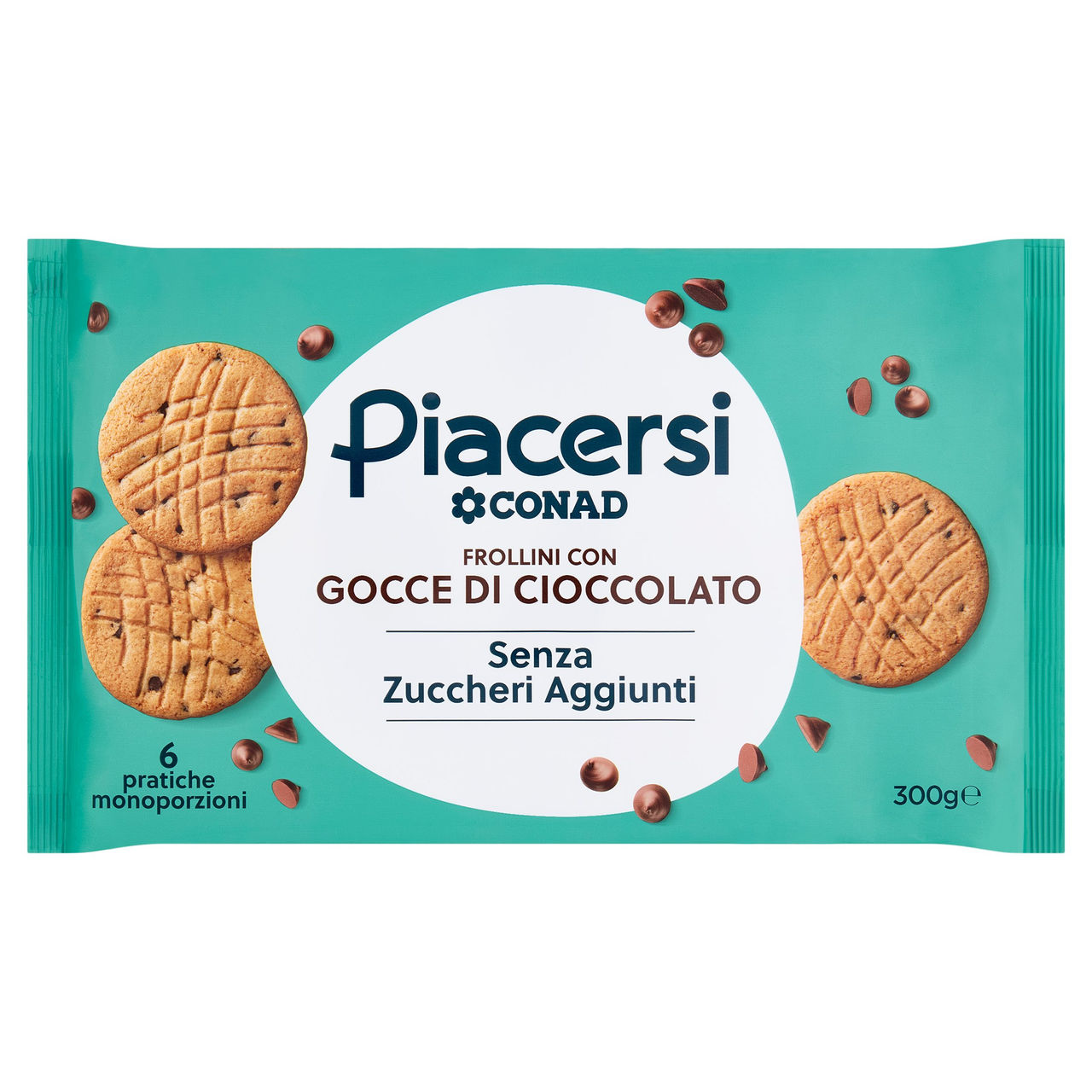 Frollini Senza Zucchero Cioccolato Piacersi Conad