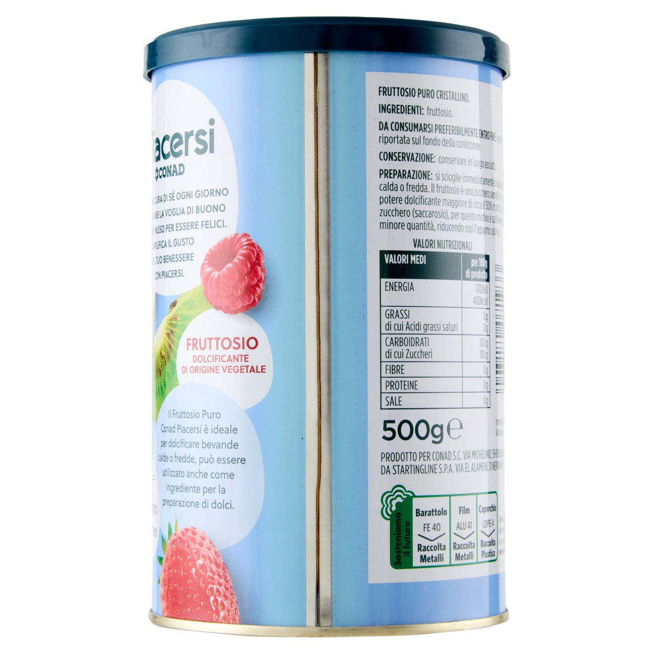 Fruttosio Puro 500 g Conad in vendita online