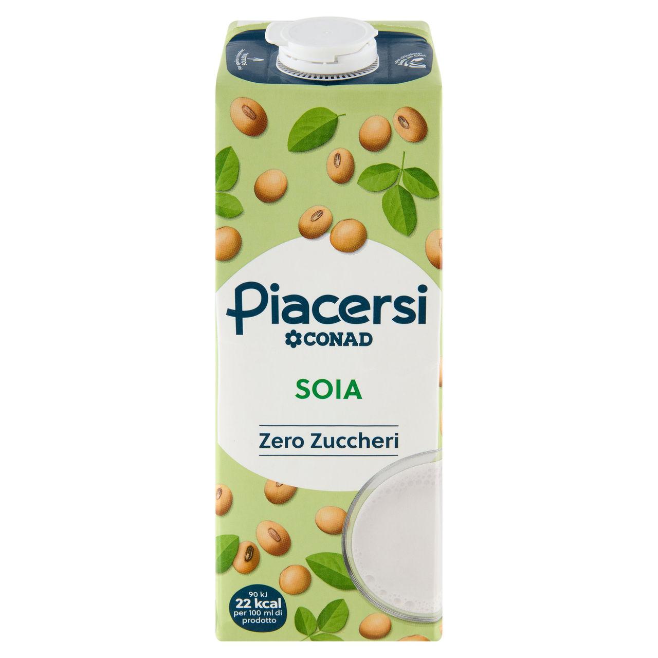 PIACERSI CONAD Soia Zero Zuccheri 1 l