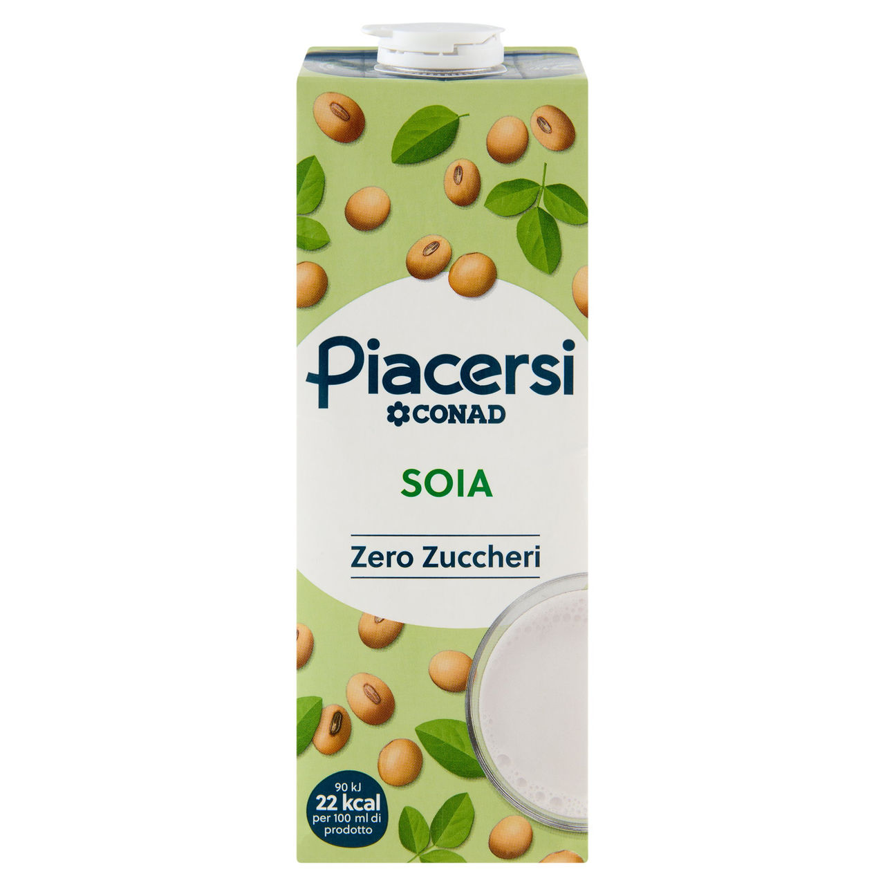 PIACERSI CONAD Soia Zero Zuccheri 1 l