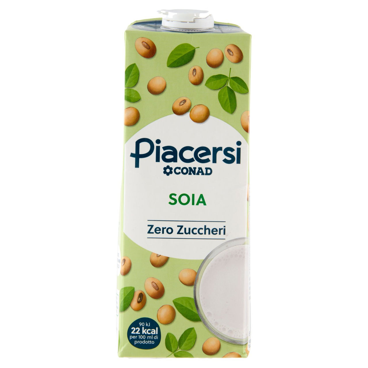 PIACERSI CONAD Soia Zero Zuccheri 1 l