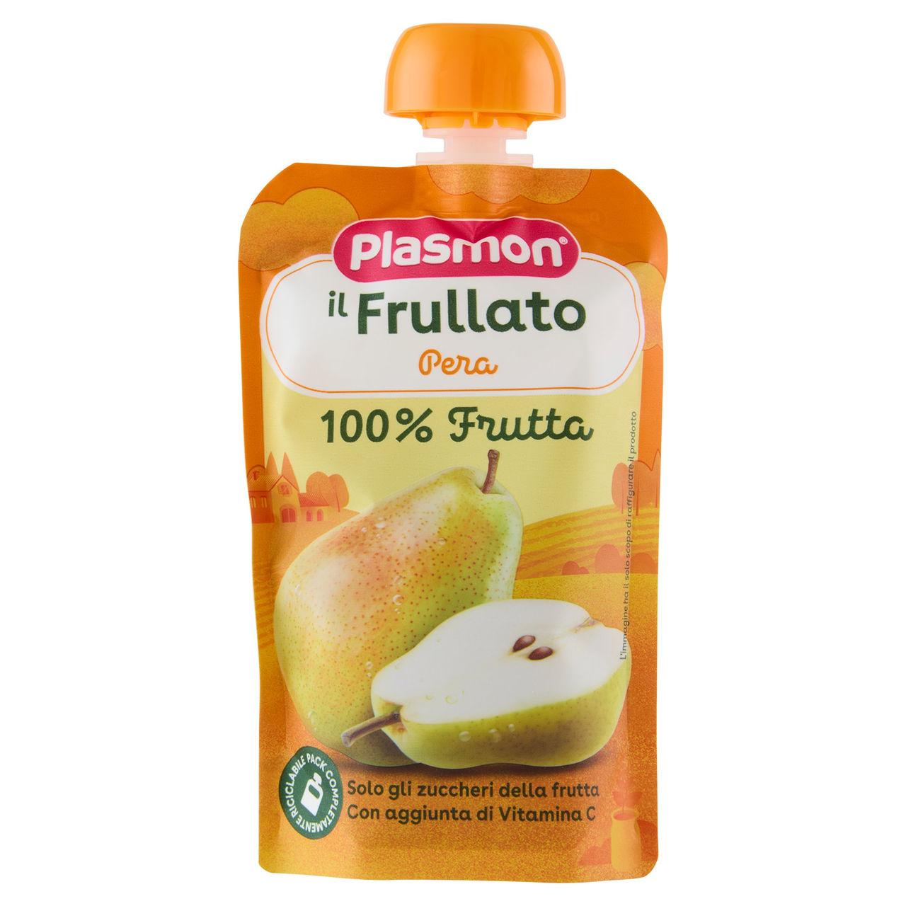 Plasmon Spremi, Gusta e Riciclami 100% Pera 100 g