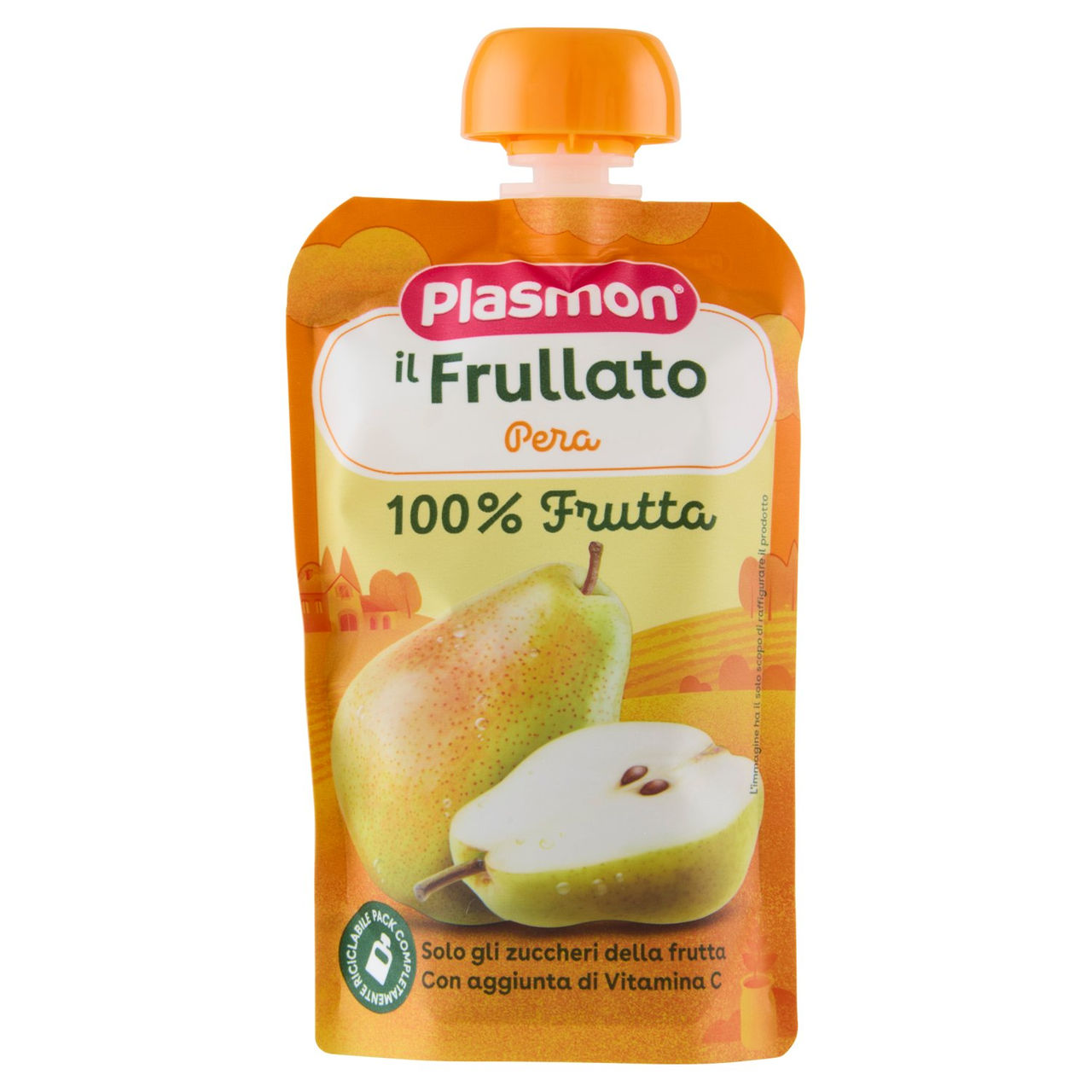Plasmon Spremi, Gusta e Riciclami 100% Pera 100 g