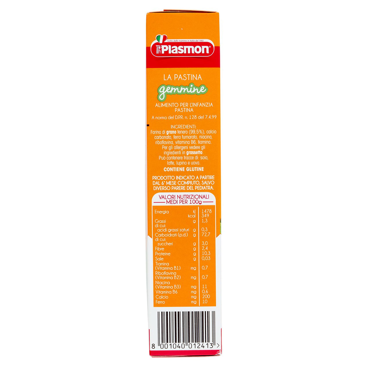 Plasmon la Pastina gemmine 340 g