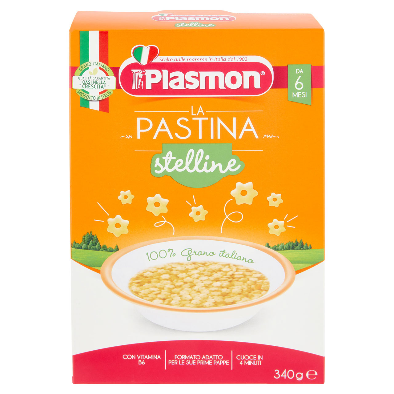 Plasmon la Pastina stelline 340 g