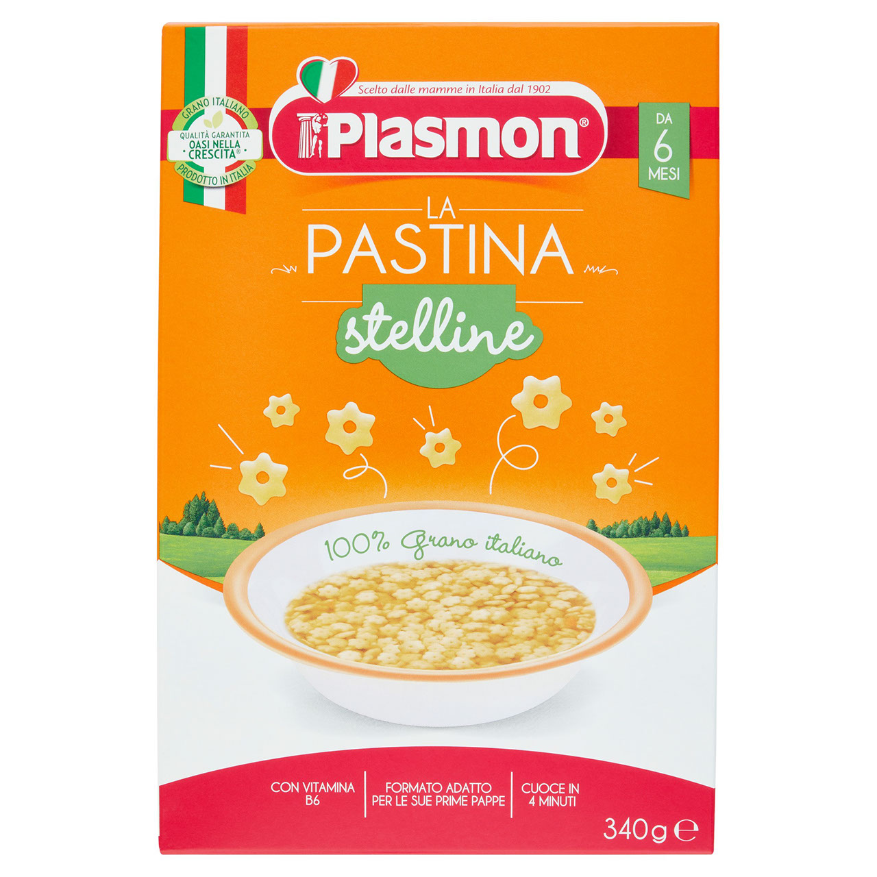 Plasmon la Pastina stelline 340 g