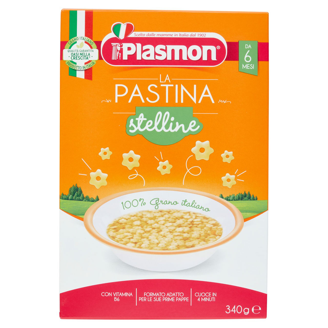 Plasmon la Pastina stelline 340 g