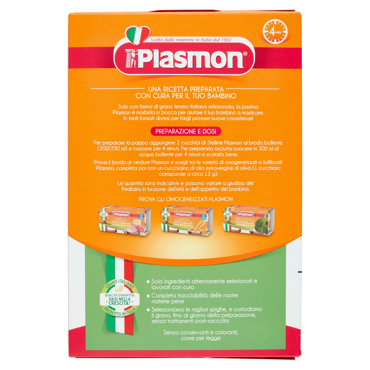 Plasmon la Pastina stelline 340 g