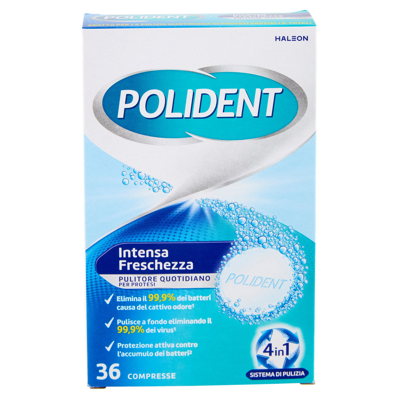Polident Intensa Freschezza Pulitore per Protesi