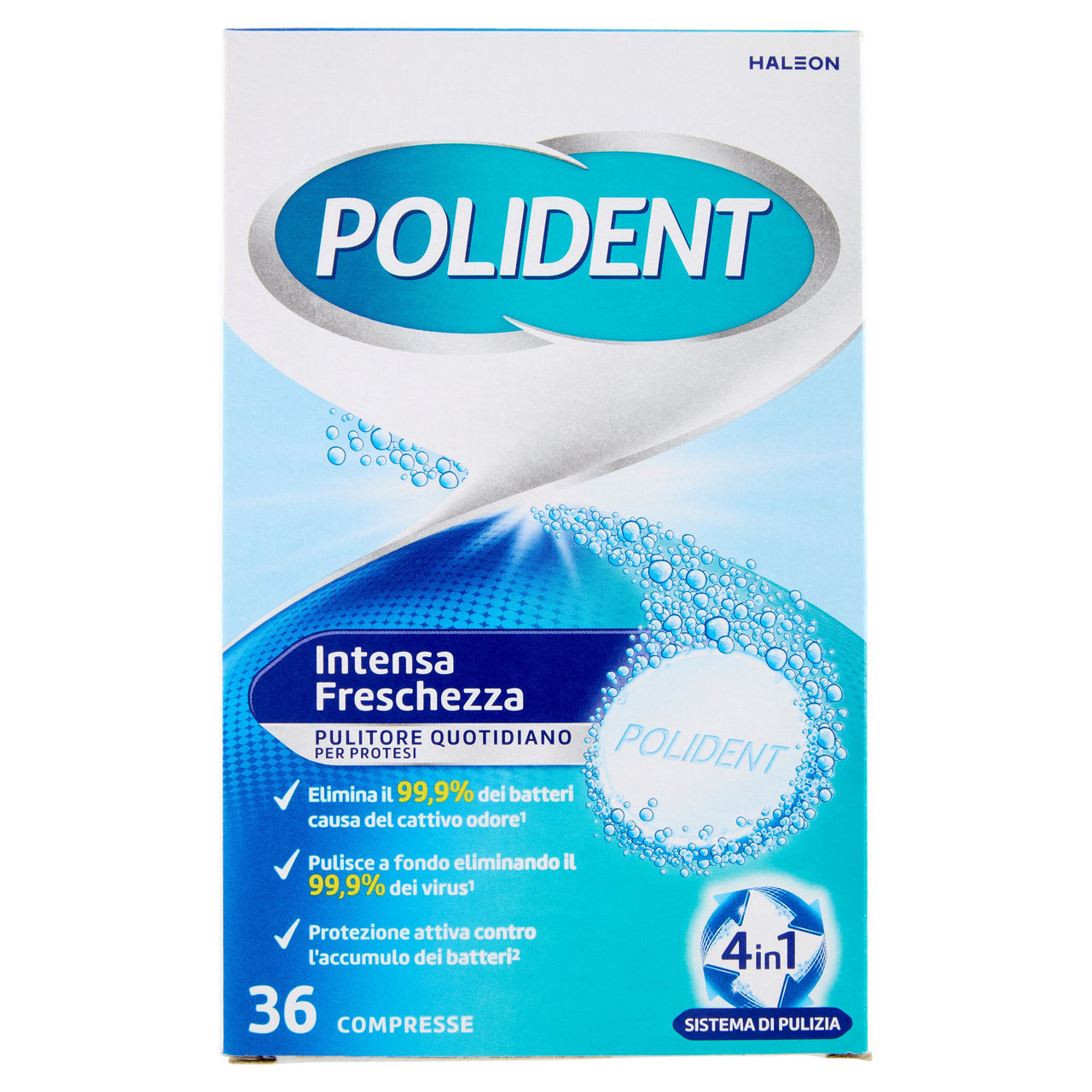 Polident Intensa Freschezza Pulitore per Protesi