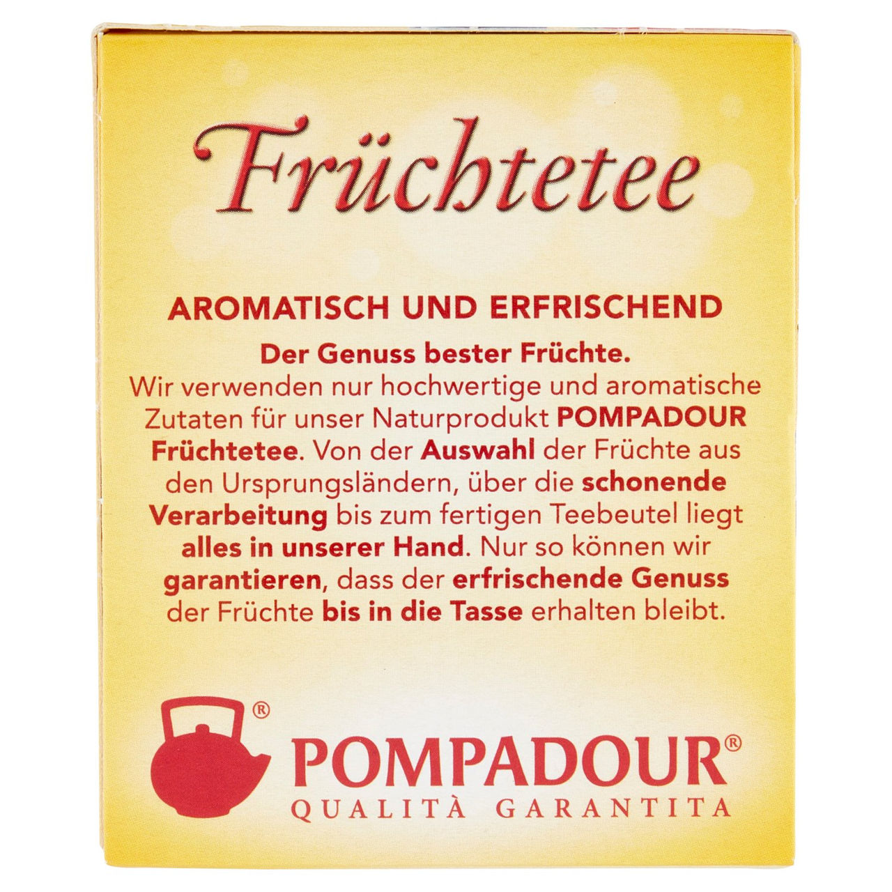 Pompadour Infuso Frutti Misti 20 x 3 g