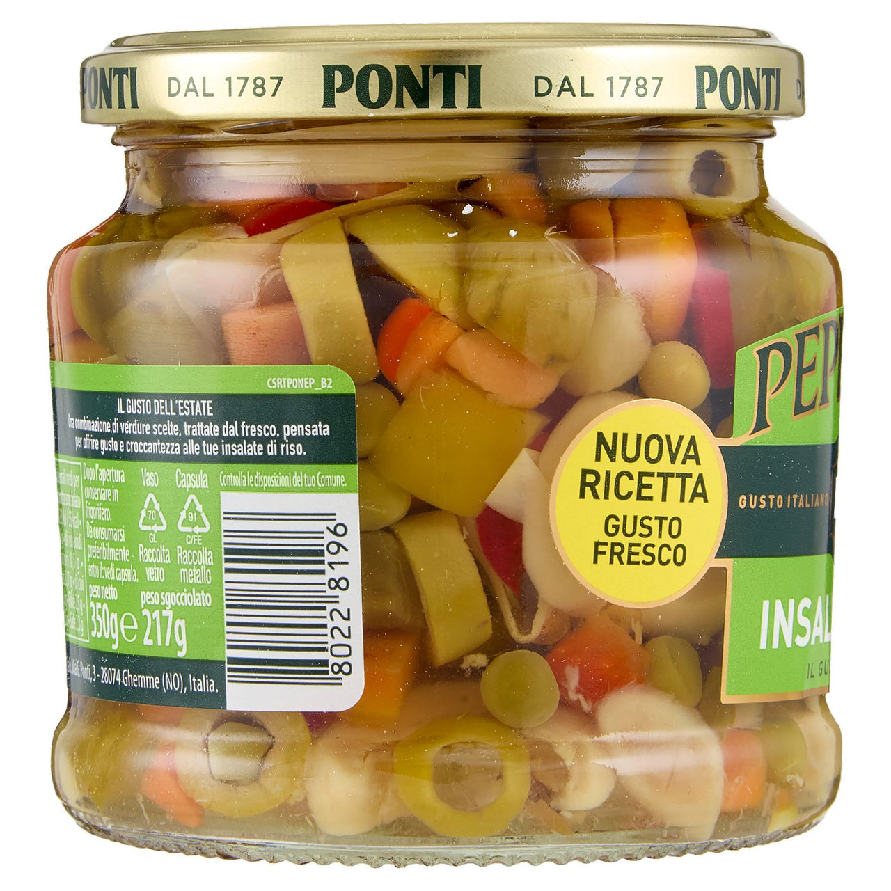 Ponti Peperlizia il Gusto dell'Estate 350 gr