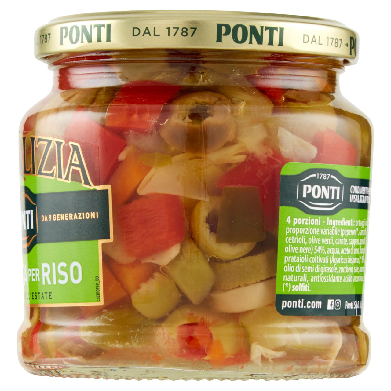 Ponti Peperlizia il Gusto dell'Estate 350 gr