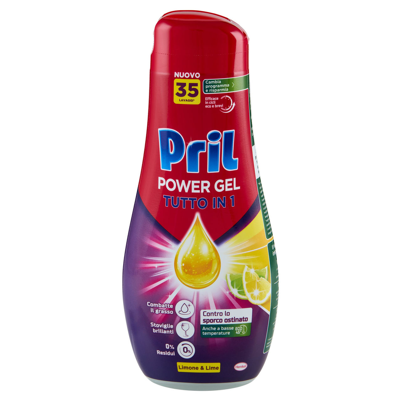 PRIL All in 1 Gel Limone 630 mL