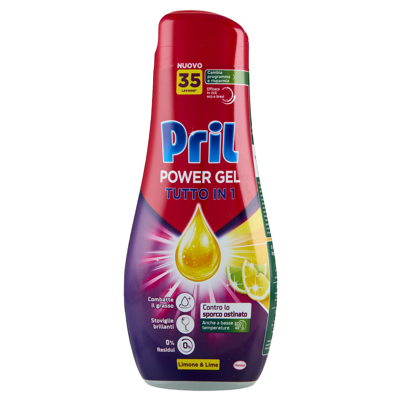 PRIL All in 1 Gel Limone 630 mL