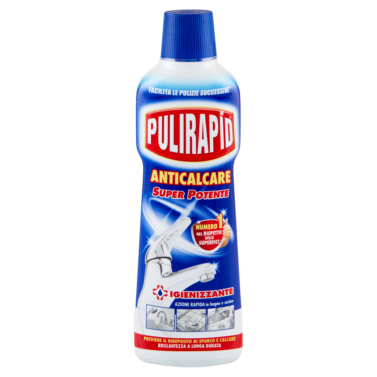 Pulirapid Anticalcare Igienizzante 500 ml