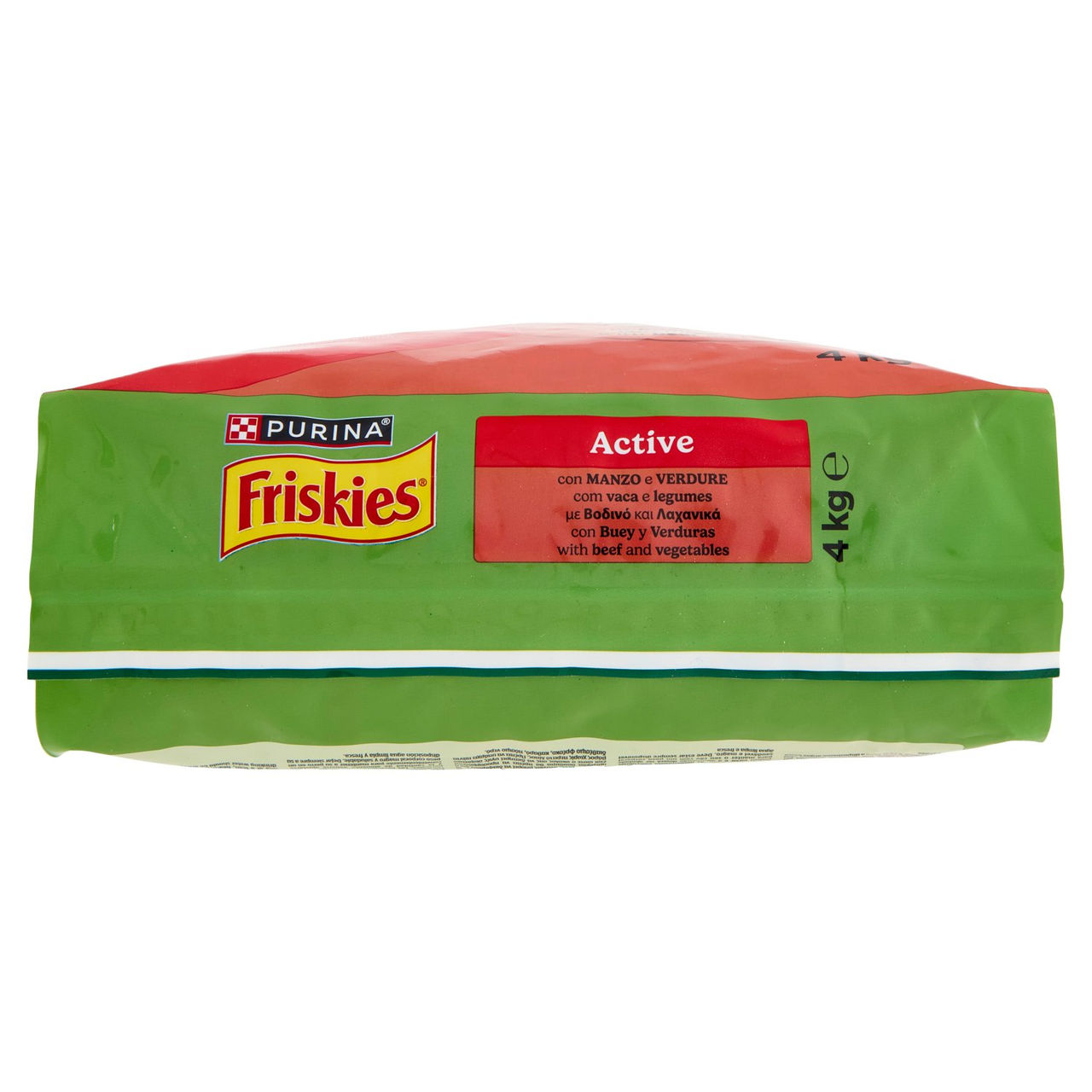 PURINA FRISKIES Active Manzo e Verdure 4kg