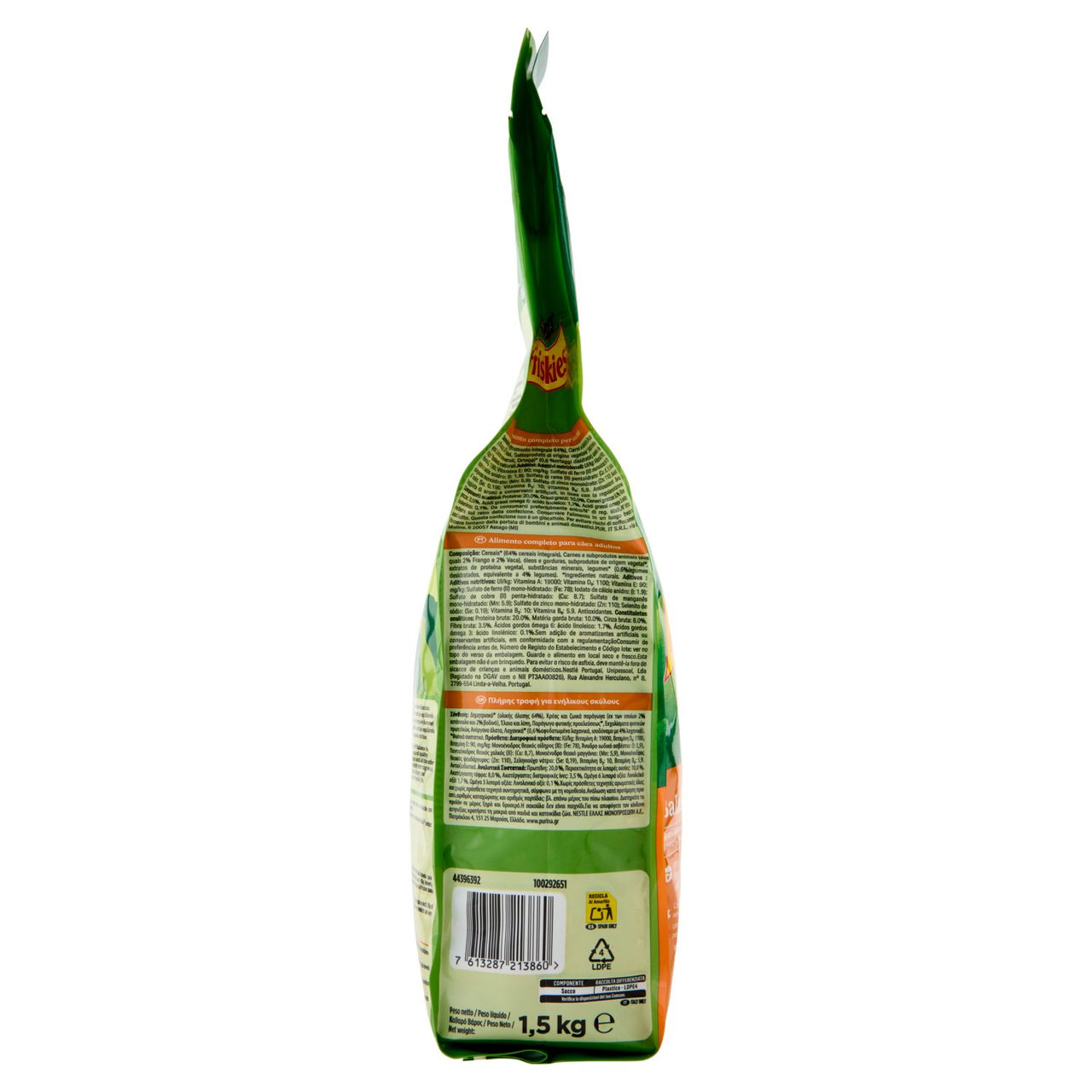 PURINA FRISKIES Balance Pollo e Manzo e con Verdure 1,5kg